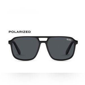 Brand New Quay Sunglasses - Black Polarized